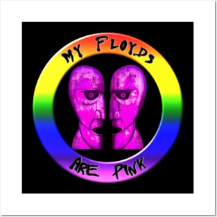 My Floyds are Pink Posters and Art